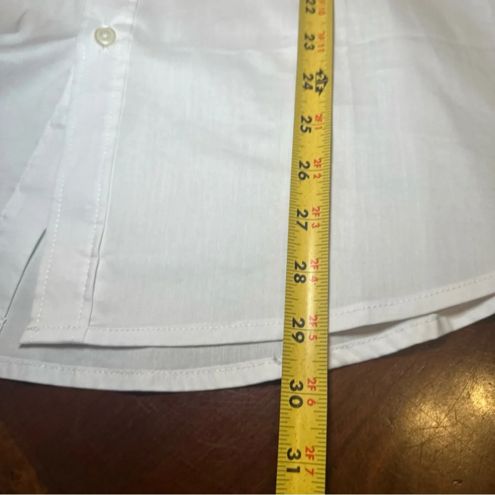 Michael‎ Brandon Men’s Button Down White Shirt Size Large Color White
